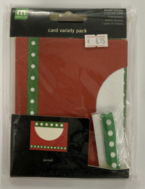 Pocket Holiday Card Variety Pack - Making Memories