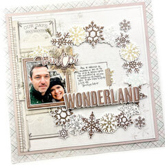 Winter Woods Banner Stickers - Simple Stories