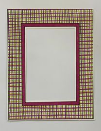 Candy & Candles Plaid Frame - My Mind's Eye