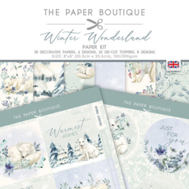 Winter Wonderland 8x8 Paper Kit - The Paper Boutique