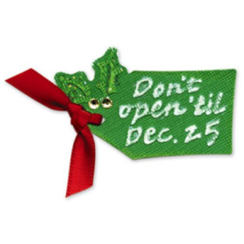 Embosslits Tag, Christmas - Sizzix