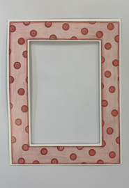 Red Polka Dot Frame - My Mind's Eye