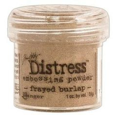 Distress Powder Frayed Burlap