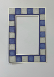 Mini Blue/Grey Block frame - My Mind's Eye