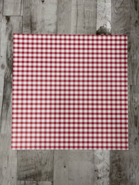 Gingham Red/White - The Paper Loft