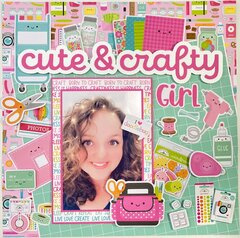 Cute & Crafty Chit Chat Die Cut Pieces - Doodlebug