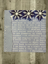 Christine Adolph Snowflake & Text - Creative Imaginations