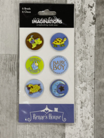 Renae Lindren Baby Ben Brads - Creative Imaginations