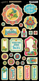 Bohemian Bazaar Chipboard - Graphic 45