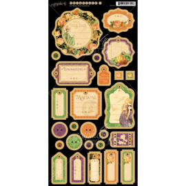 An Eerie Tale Chipboard 1 Graphic 45