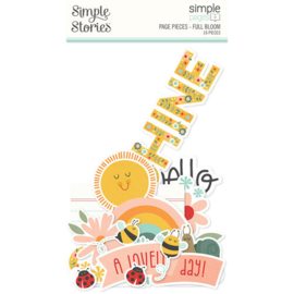 Page Pieces Full Bloom - Simple Stories