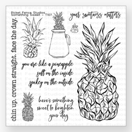 Something Sweet Clear Stamps - Picket Fence