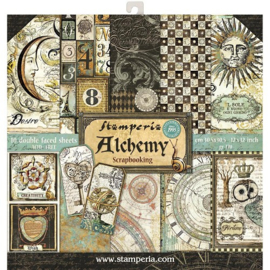 Alchemy 12x12 10 double sided sheets Stamperia
