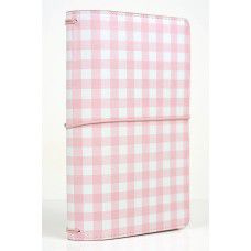 Travelers Notebook Pink Gingham - Echo Park