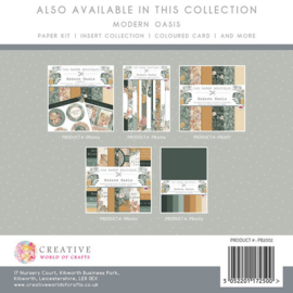 Modern Oasis 8x8 Embellishments Pad - The Paper Boutique