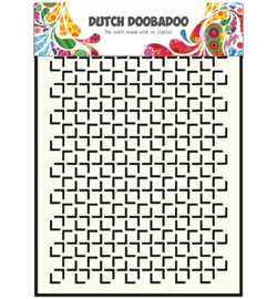 Geomatric Square Mask A5 - Dutch Doobadoo
