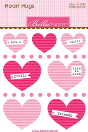 Pretty in Pink Heart Hugs - Bella BLVD