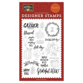 Hello Autumn Clear Stamps - Carta Bella