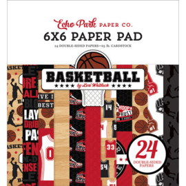 Basketball 6x6 Paper Pad - Echo Park