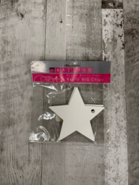 Really Big Chips Chipboard Tags Star - Bazzill