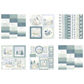 Winter Wonderland 8x8 Embellishment Pad - The Paper Boutique