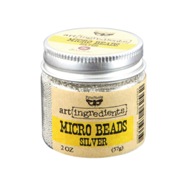 Micro Beads Silver