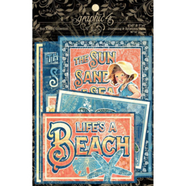 Sun Kissed Journaling Cards & Ephemera Cards Graphic 45