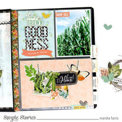 Vintage Farmhouse Garden 6x8 Paper Pad - Simple Stories