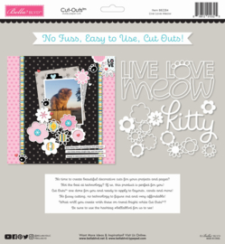 Live Love Meow Cut Outs - Bella BLVD