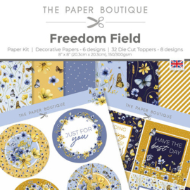Freedom Field 8x8 Paper Kit - The Paper Boutique