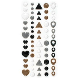 Enamel Shapes Neutral We R Memory Keepers