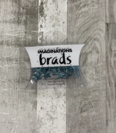 Blue Star Brads - Creative Imaginations