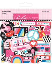 Our Love Song Ephemera Icons - Bella BLVD