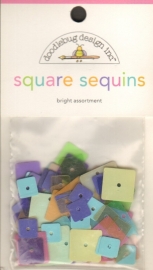 Square Sequins Bright Assortment - Doodlebug