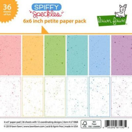 Spiffy Speckles 6x6 papered - Lawn Fawn