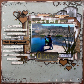 Kraft-Core Nr. 8 Shattered Core'dinations by Tim Holtz