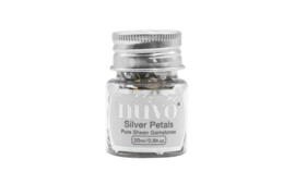 Pure Sheen Gemstones Silver Petals - Nuvo