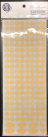 Lemonade Stencil Dot Alphabet Rub-ons KI Memories