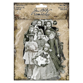 Paper Dolls Halloween - Tim Holtz Idea-ology