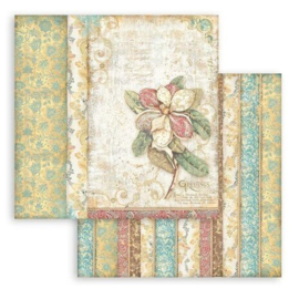 Christmas Greetings 12x12 Paper Pad -Stamperia