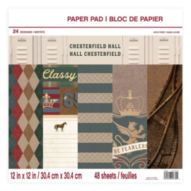 Chesterfield Hall 12x12 Paper Pad - Craft Smart/Smith