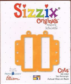 Originals Cuts Tab, Rectangle - Sizzix