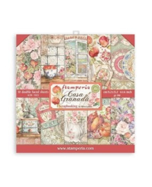 Casa Granada 6x6 Paper Pad - Stamperia