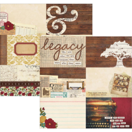 Legacy 4 x6" Horizontal Journaling Card Elements