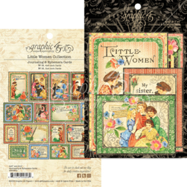 Little Women Journaling & Ephemera Cards Graphic 45