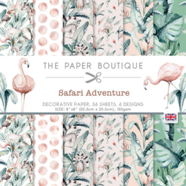 Safari Adventure 8x8 Paper Kit - The Paper Boutique
