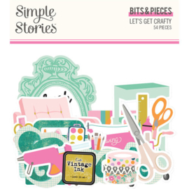 Let's Get Crafty Bits & Pieces - Simple Stories