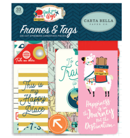 Pack Your Bags Frames & Tags - Carta Bella