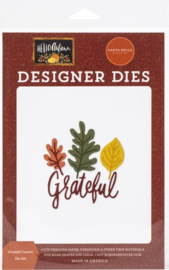 Hello Autumn Grateful Leaves Die Set - Carta Bella