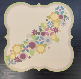 Kraft Kuts Floral Bracket - Fancy Pants